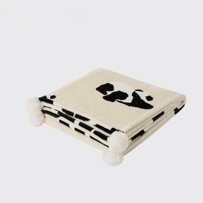 Panda Duft-Flanell-Decke