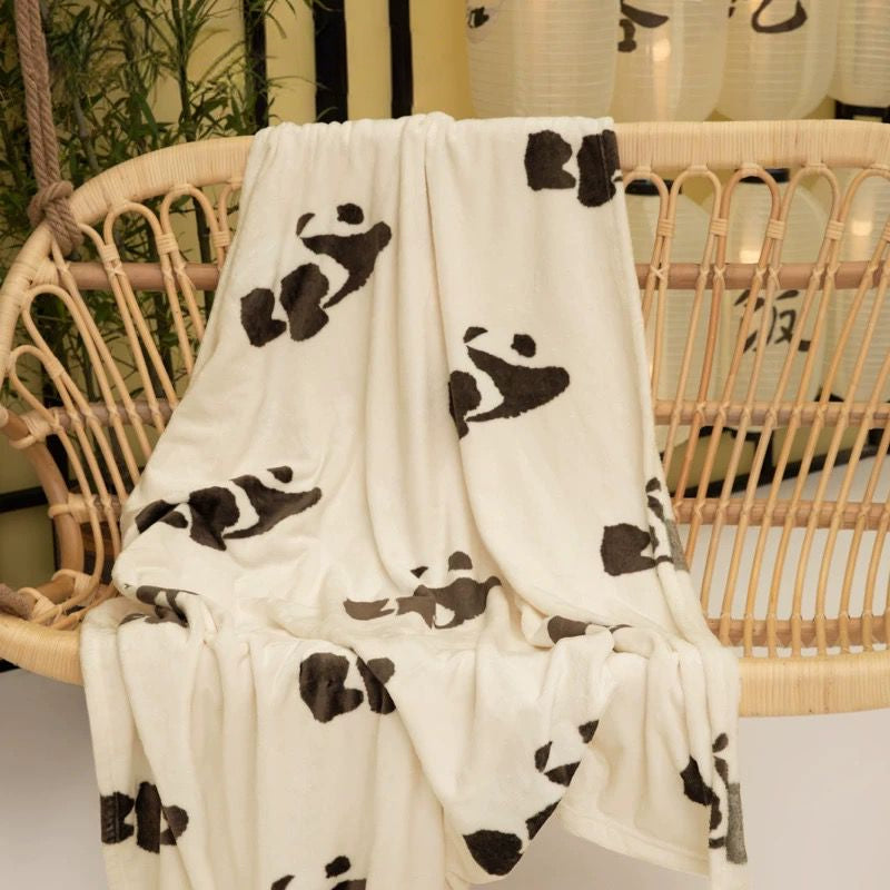 Panda Duft-Flanell-Decke