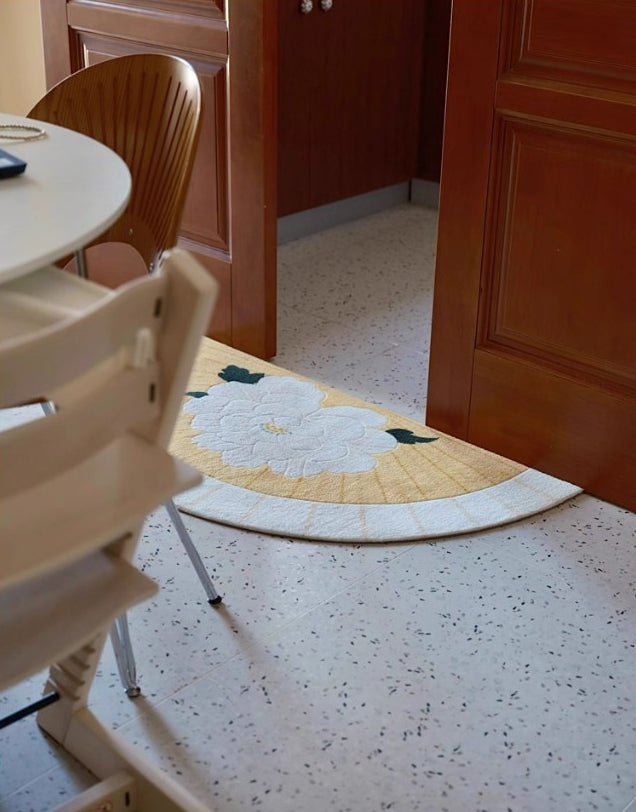 Handgschniitne 3D-Pfingstrose-Fächer Türmätteli