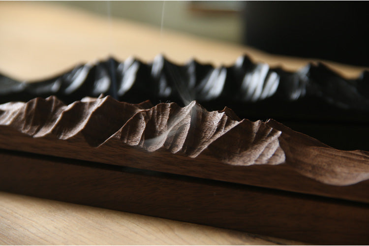 Bärgform Holz-Räucherhalter