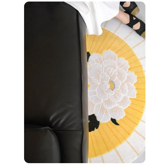 Handgschniitne 3D-Pfingstrose-Fächer Türmätteli