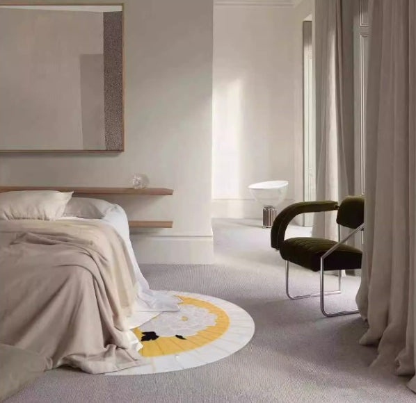 Handgschniitne 3D-Pfingstrose-Fächer Türmätteli