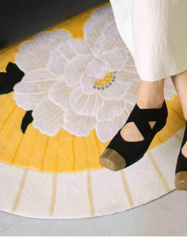 Handgschniitne 3D-Pfingstrose-Fächer Türmätteli