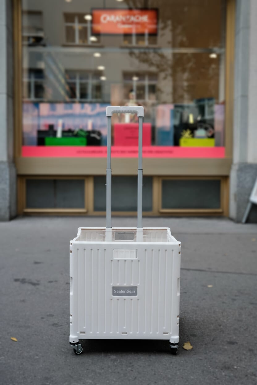 Klappbarer Einkaufswagen Max