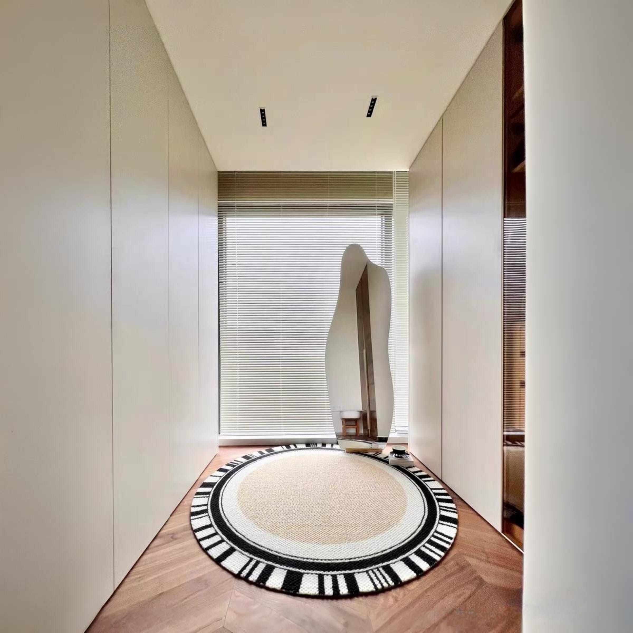 Runder Wollteppich Paris Dream