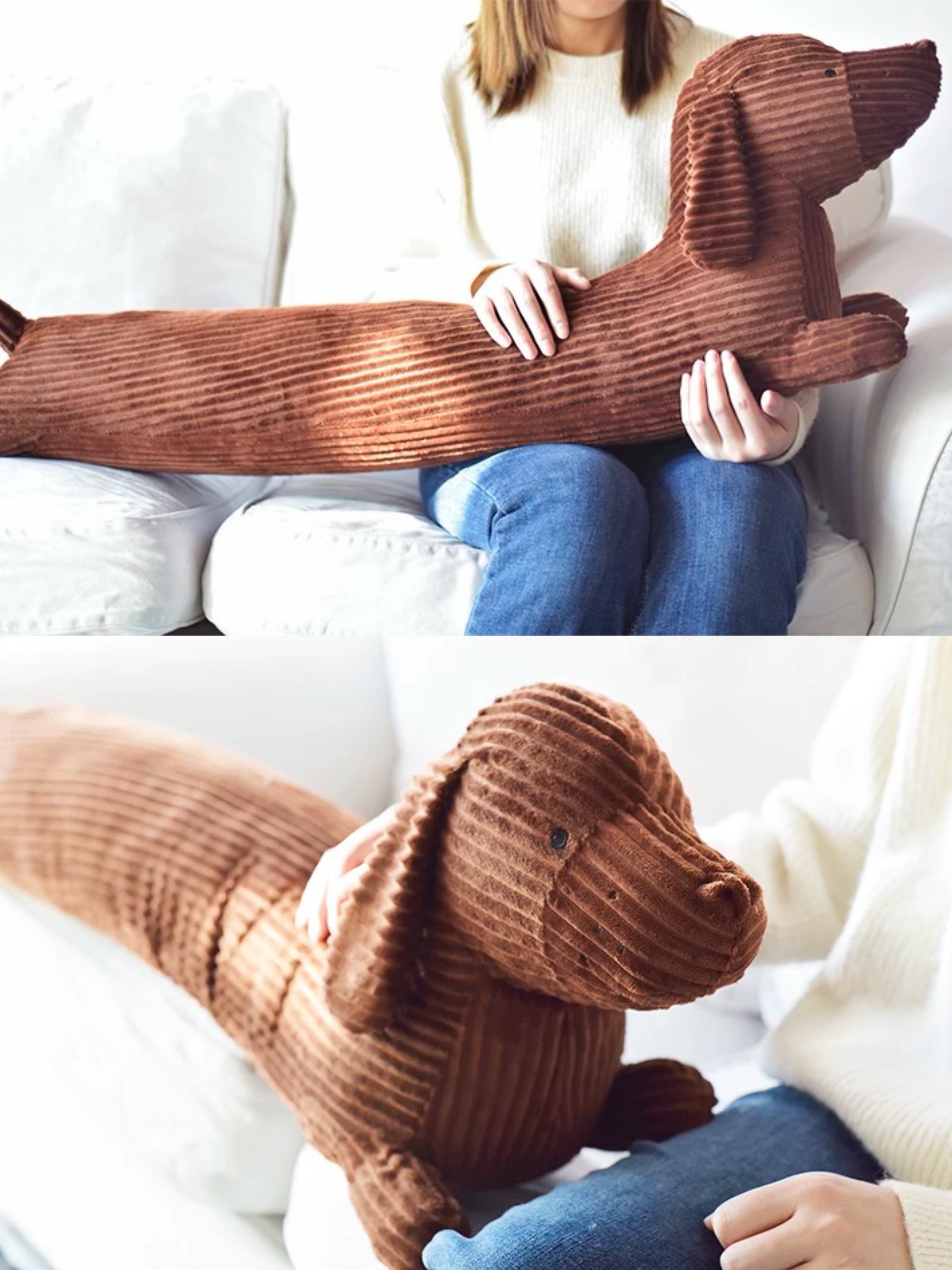 Tier-Körperkissen: Dackel