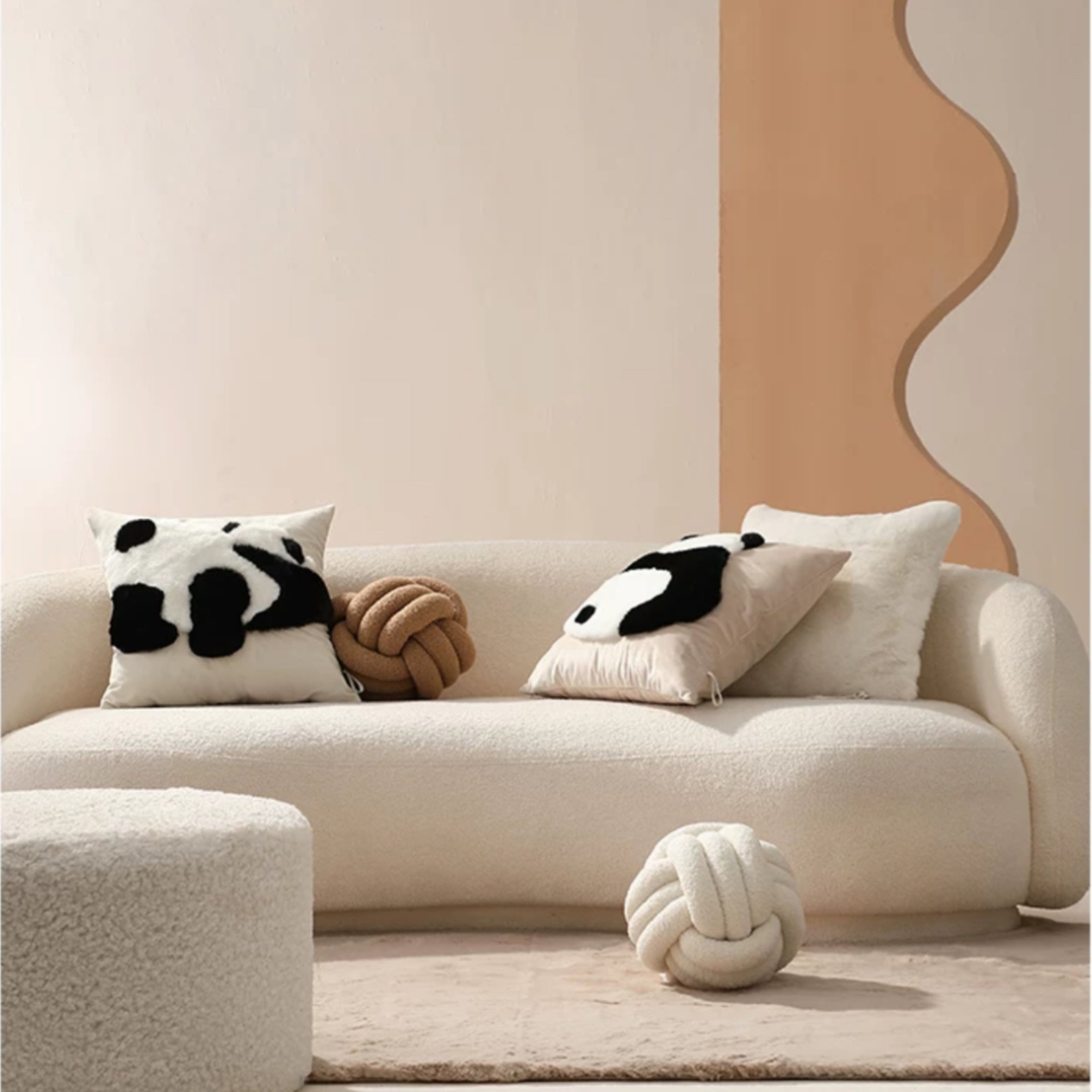 Panda-Kissen