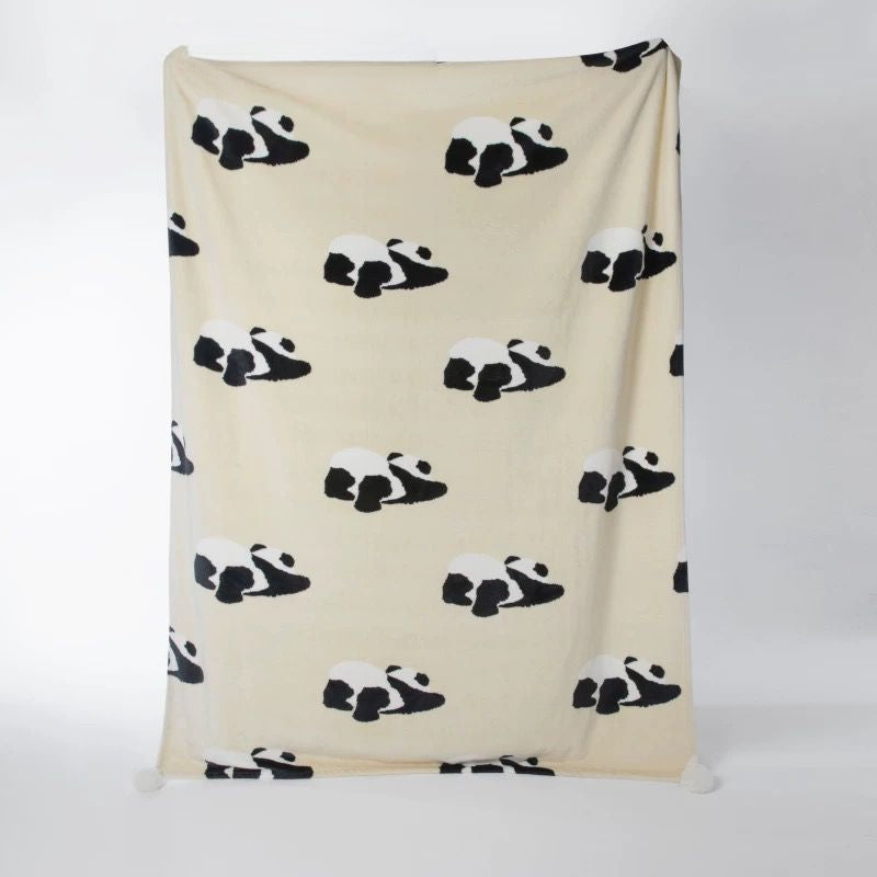 Panda Duft-Flanell-Decke