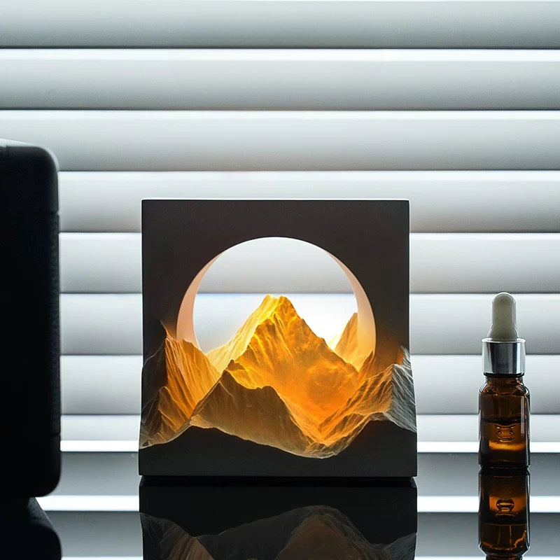 Sunlight Golden Mountains Aroma Diffuser Nachtliecht