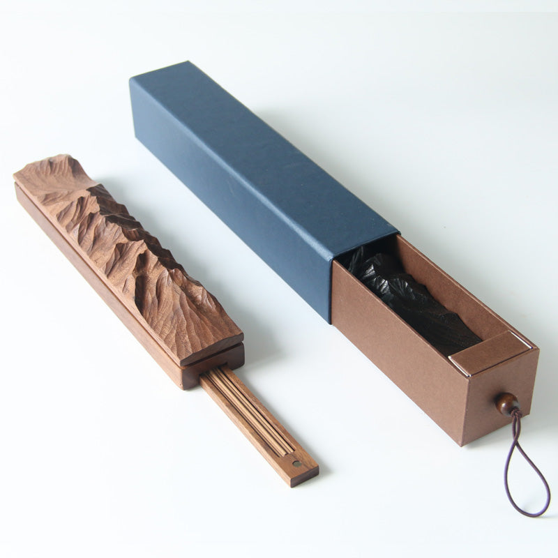 Bärgform Holz-Räucherhalter