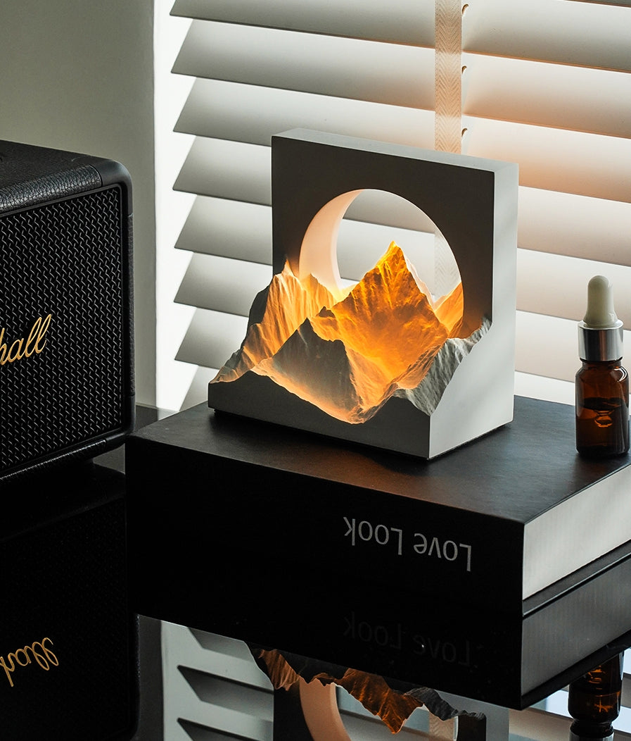Sunlight Golden Mountains Aroma Diffuser Nachtliecht