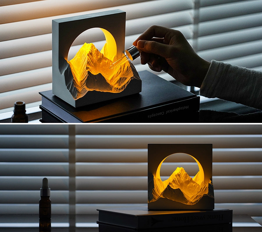 Sunlight Golden Mountains Aroma Diffuser Nachtliecht