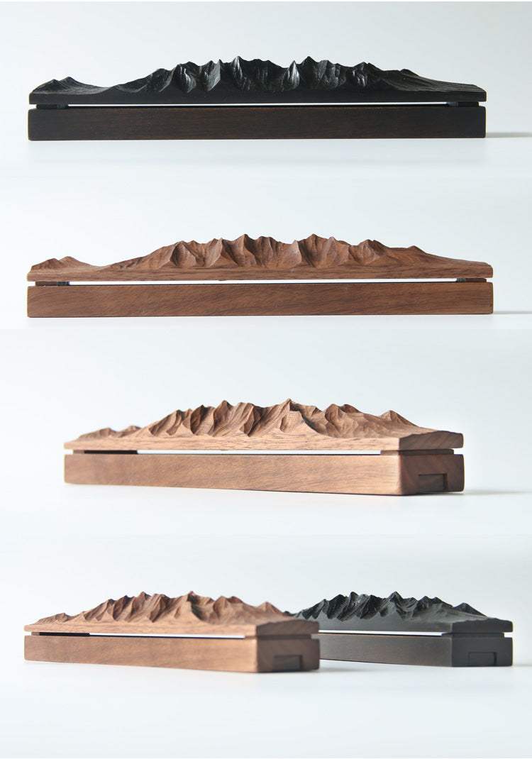 Bärgform Holz-Räucherhalter