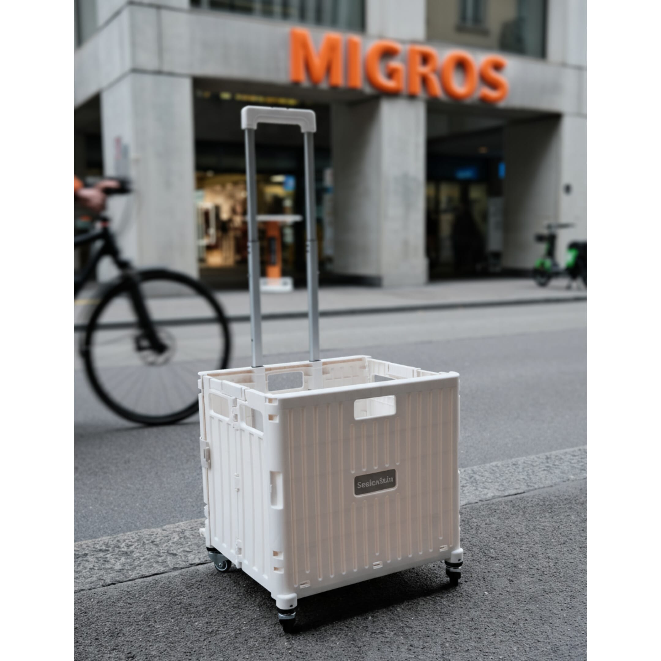 Klappbarer Einkaufswagen Max