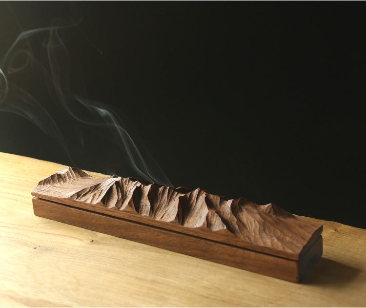 Bärgform Holz-Räucherhalter