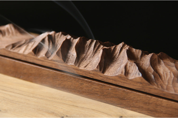 Bärgform Holz-Räucherhalter