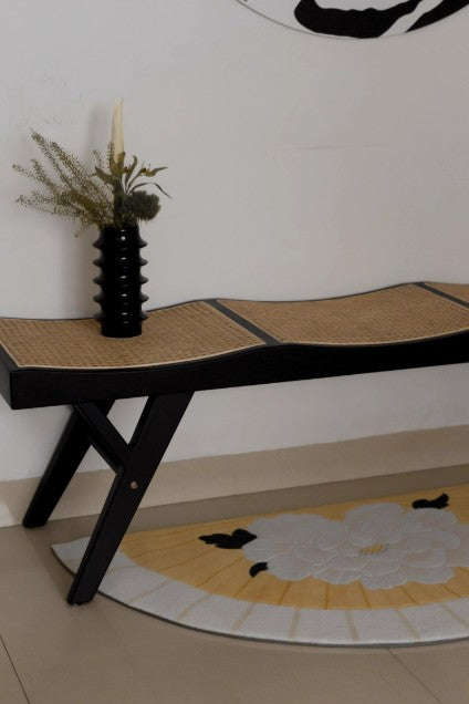 Handgschniitne 3D-Pfingstrose-Fächer Türmätteli