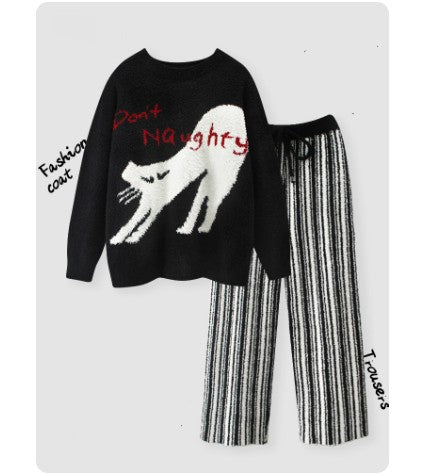 Winter-Flanell-Pyjama-Set