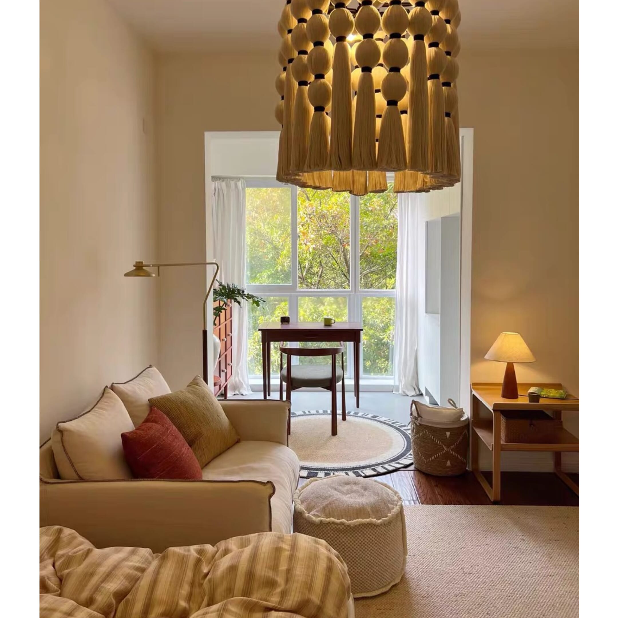 Runder Wollteppich Paris Dream