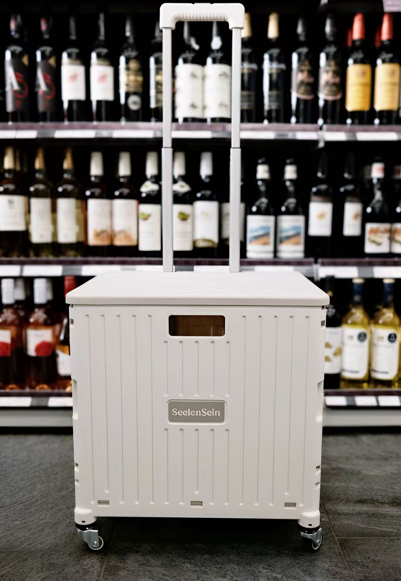 Klappbarer Einkaufswagen Max