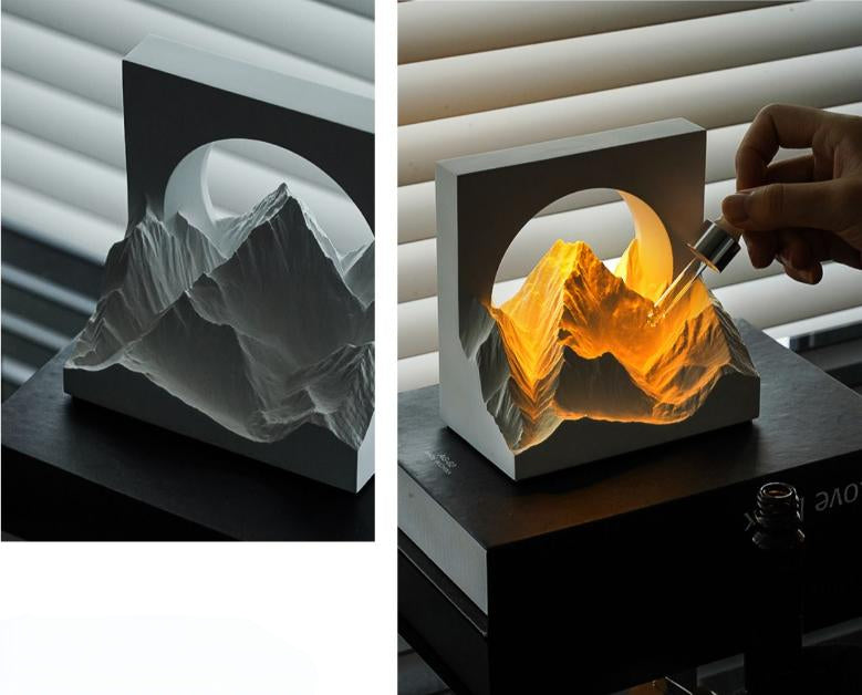 Sunlight Golden Mountains Aroma Diffuser Nachtliecht