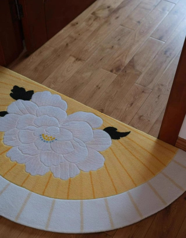 Handgschniitne 3D-Pfingstrose-Fächer Türmätteli