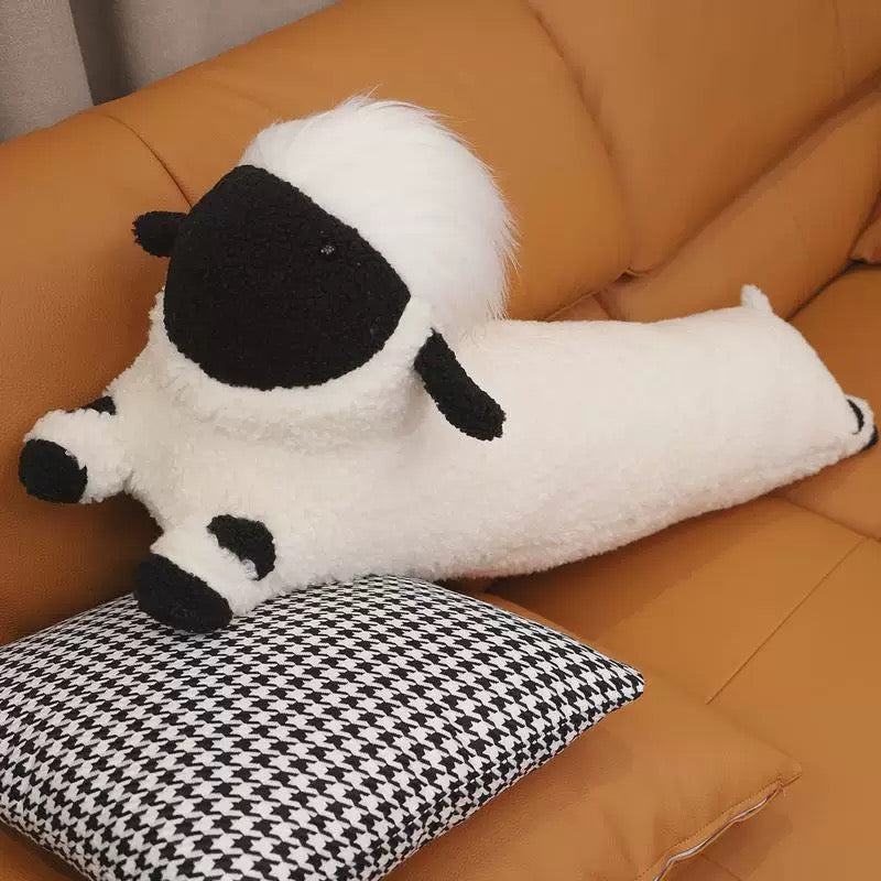 Tier-Körperkissen: Schwarzg­sichtschaf