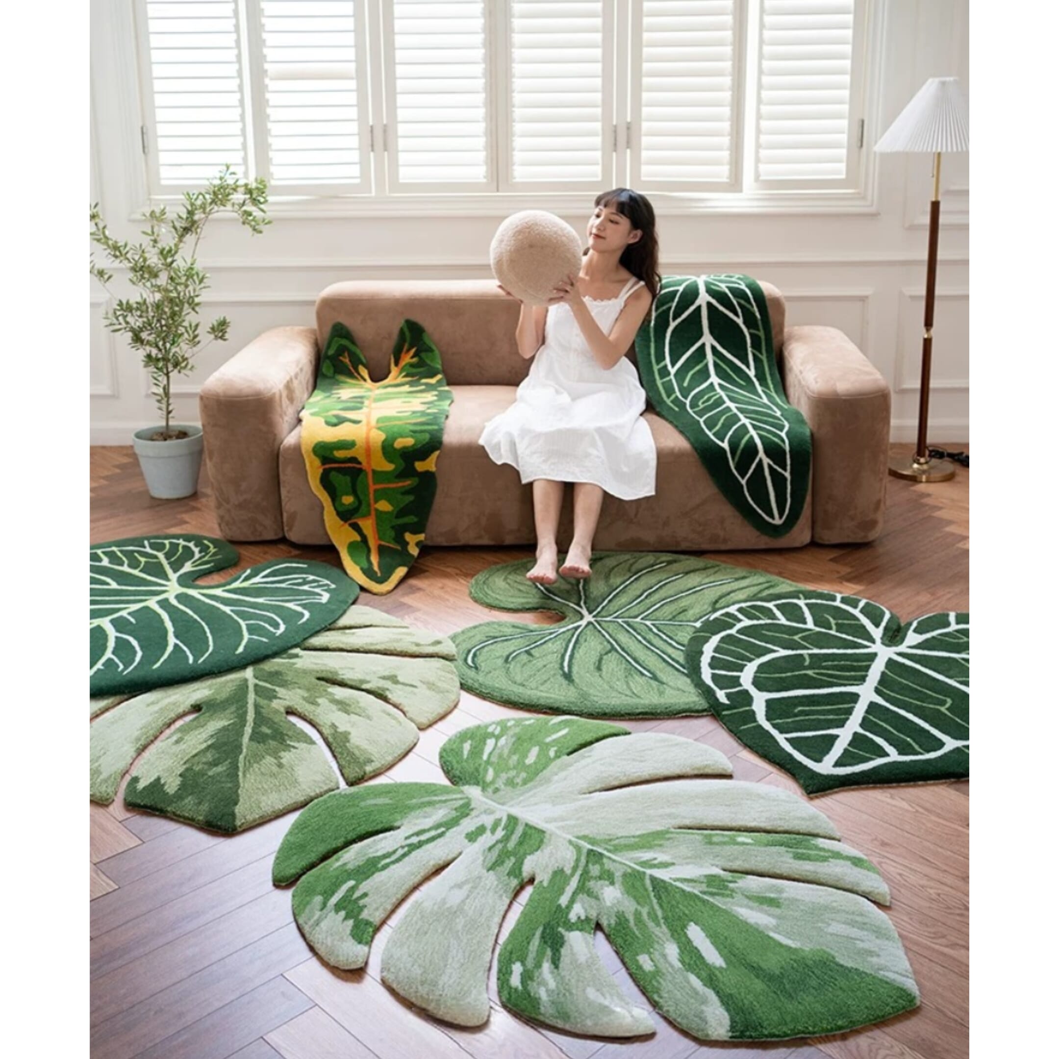 Teppich Monstera