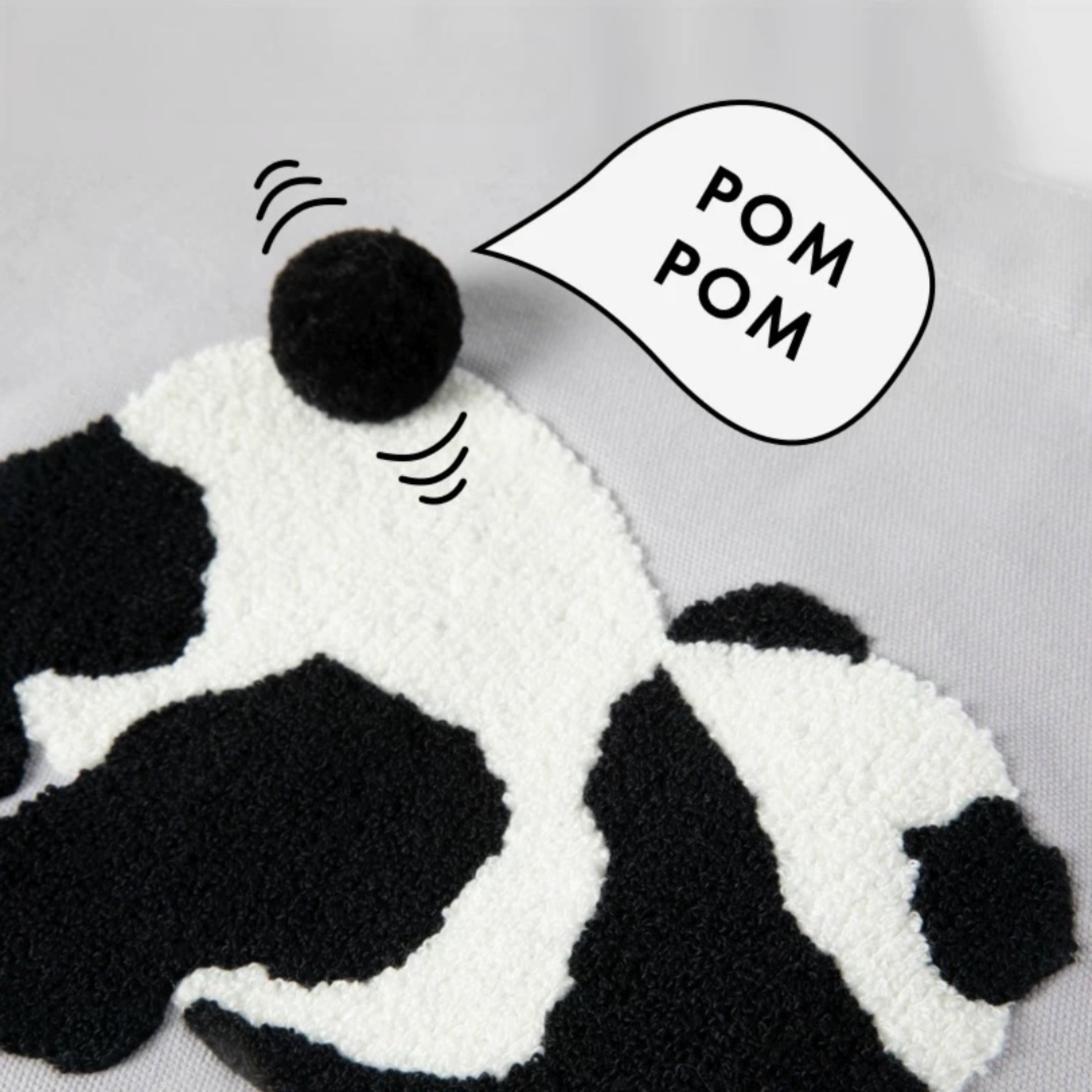 Panda Jutebeutel