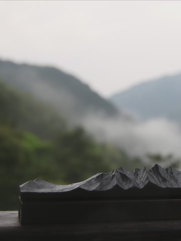 Bärgform Holz-Räucherhalter